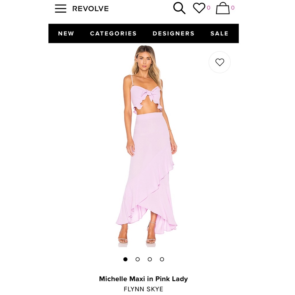 ISO Michelle maxi Flynn skye revolve formal dress